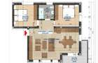 Apartament 3 camere, 72 mp utili, etaj 1, bloc nou - 1