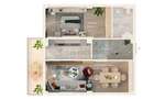 Apartament cu 2 camere decomandat în Popas Păcurari - 1