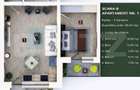 Apartament 2 camere, living cu bucătărie open space, balcon –45 mp utili - 2