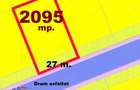Teren Intravilan PUZ 4000 mp cu L=30 m P+1+M CETATE HCC Asfalt Bransat Utilitati - 2