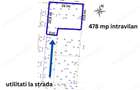 Vanzare Teren Construibil, Intravilan,CU, 478 mp - Tunari! Comision 0% - 1
