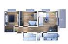 Apartament 3 camere finalizat mutare imediata Bulevardul Timisoara sector 6 Bucuresti - 7