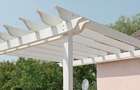 Pergola alba ,terasa - 3