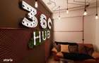 Birou de inchiriat - Coworking space 360HUB - 900+TVA - 5
