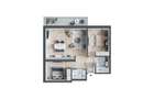 Apartament cu 3 camere decomandat în Nufărul - 10