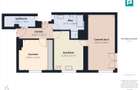 Apartament cu 2 camere și curte ultracentral - 14