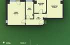 Apartamente cu 2 camere 61mp, etaj 7 , pret 127.661 euro, Tatarasi - 1