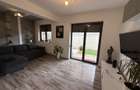 Casă înșiruită complet mobilată + curte+ 2 parcari în complex inchis! - 2