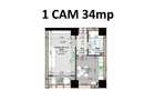 1 CAMERA decomandat, 34mp, etaj 1, Cartier Visoianu Lunca Cetatuii - 5