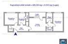 Apartament cu 3 camere semidecomandat în Nord - 9
