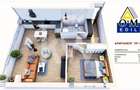 1000 - Apartament NOU intabulat 2 camere+curte proprie de 100mp! - 8