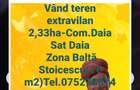 De vanzare teren extravilan 2,33 ha, 1 euro m2 . - 1