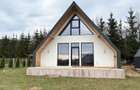 Casa P+M - 4 camere+ 2 bai- tip A frame - 135 mp cu teren 400 mp - 1