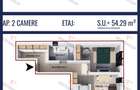 Weiner 5 Proiect Nou Apartament 2 Camere cu boxa proprie VestGroup - 2
