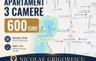 3 camere Nicolae Grigorescu decomandat, et. 1, an 1964, 73 mp - 1