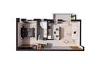 Apartament cu 2 camere 48.9mp,98978 ron( tva 21% inclus) în zona Pacurari - 4