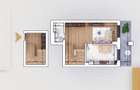 Duplex 3 camere penthouse, 116.2mp - 7 min. mers metrou N. Teclu - cesiune - 4