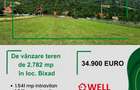 Teren de 2782 mp, în Bixad - 1