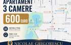 3 camere Nicolae Grigorescu decomandat, et. 1, an 1964, 73 mp - 2