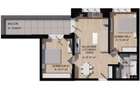 Apartament cu 3 camere semidecomandat în Florești - 2