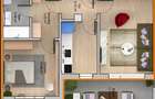 Apartament cu 2 camere decomandat în 13 Septembrie - 13