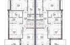 Casa moderna 192 mp, 5 camere, Living, Bucatarie, ansamblu premium - 8