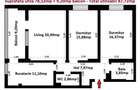 Apartament cu 3 camere decomandat în P-ța Muncii - 29