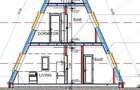 Vand teren predau proiect cabana A-frame - 2