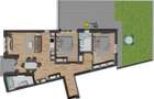 Apartament cu 2 camere semidecomandat în Florești - 12