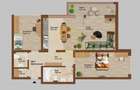 Apartament cu 3 camere decomandat în Buziașului - 1