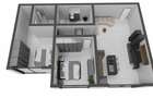 Apartament cu 3 camere semidecomandat în Nord - 17
