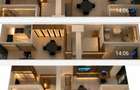 Studiou de inchiriere- Smart Residence - 3