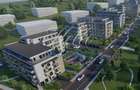 Apartament 3 camere 67.1 mp, Terasa 103.8 mp Semifinisat, Estimo Park,  Apahida
