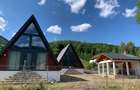Oportunitate! Vand 2 Cabane A-Frame Noi Lepsa (spre Gresu) Finisaje Premium - 2