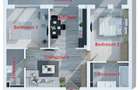 De inchiriat apartament cu 3 camere 2 bai, terasa si loc de parcare private - 8
