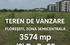 Teren intravilan de 3574mp /  S-D+P+3t/ Floresti / Semicentral - 1 Teren intravilan de 3574mp /  S-D+P+3t/ Floresti / Semicentral - 1