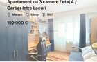 Apartament cu 3 camere / etaj 4 / Cartier Intre Lacuri - 1
