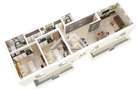 Apartament 3 camere, 2 balcoane 78mp - Dedeman, Shopping City, Sibiu - 3