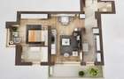 REA1029980 2 camere I 2 bai I Baneasa I Complet mobiloat si utilat