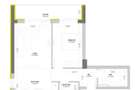 Doua camere open space Urban Plaza terasa parcare etaj 7 - 11