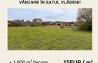 Doua terenuri intravilane de vanzare in satul Vladeni!