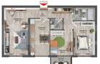Apartament 3 camere, 74 mp, decomandat, zona Pictor Brana - 1 Apartament 3 camere, 74 mp, decomandat, zona Pictor Brana - 1