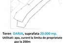 Teren Construcții intravilan de 10000 mp, în Oarja - 3