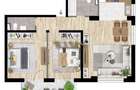 Apartament semifinisat 3 camere cart Marasti/Intre Lacuri