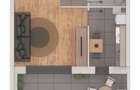 Apartament 1 camera, 34mp 17mp terasa, ansamblu NZEB, zona T - 2