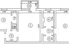 Apartament cu 2 camere semidecomandat în Podu Roș - 1 Apartament cu 2 camere semidecomandat în Podu Roș - 1
