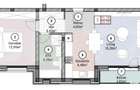 Apartament cu 2 camere 62 mp utili - 1