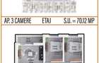 Apartament cu 3 camere decomandat în Militari - 2