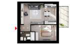 Apartament cu 2 camere semidecomandat în Industriilor - 5