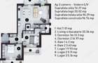Apartament 3 camere, 97 MP, 2 BAI, 0% Comision, Doamna Ghica - H35 - 3